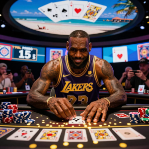 当Jennifer Lawrence遇上LeBron James：扑克世界的名人轶事与2021年WSOP的传奇时刻