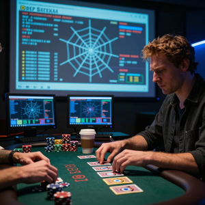 在线扑克策略演变：从法律到AI的革命